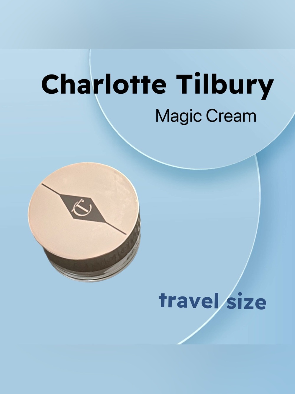 🇬🇧🆕NWOB CHARLOTTE TILBURY |TRAVEL| Iconic Magic Cream - Anti-Aging Hydratation